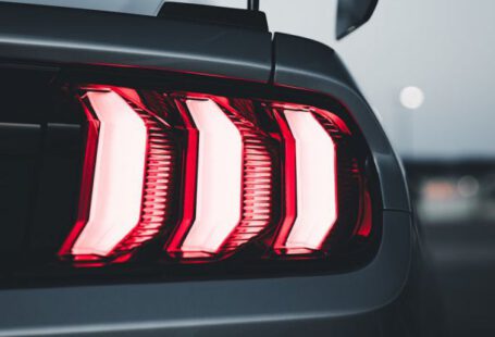 Mustang Auto - Taillight of Shelby Mustang
