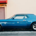 Mustang Auto - Blue Ford Mustang Coupe